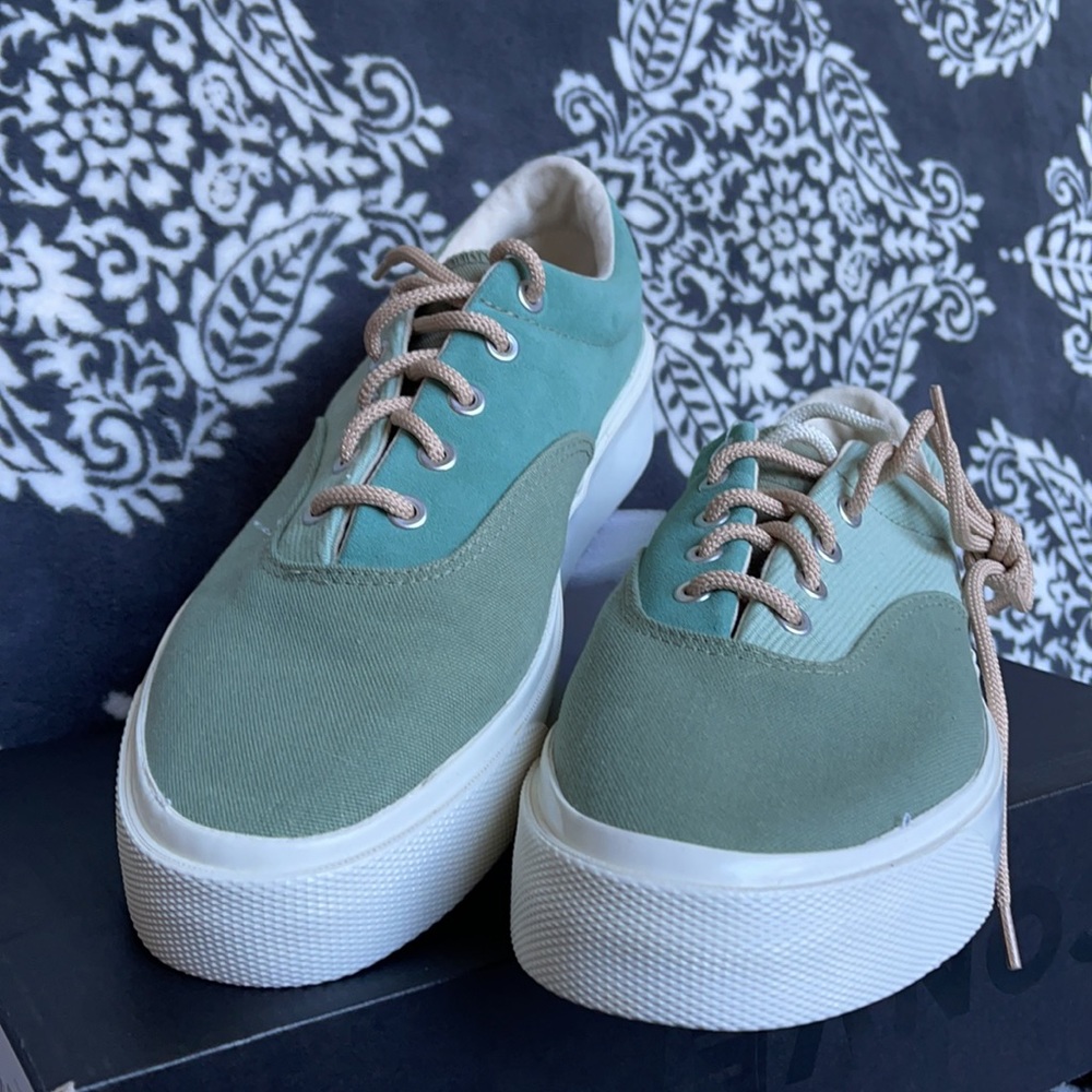 Converse Skid Grip OX Oil Green/Malachite Green MEN`S - Picture 6 of 16
